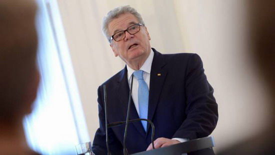 德国总统约阿希姆·高克(joachim gauck)