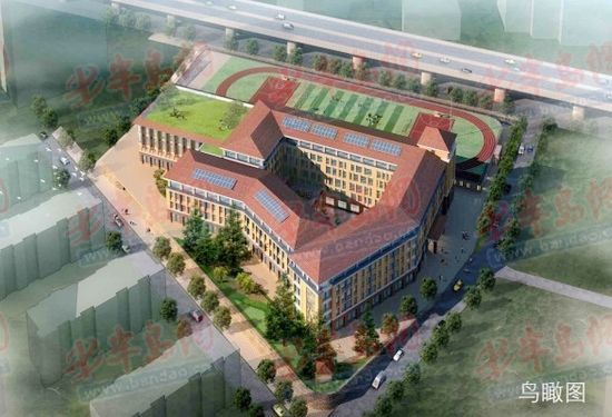 青岛市宁夏路小学规划建筑方案出炉,新校舍以"国际二代小学"教学标准