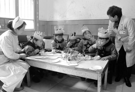 安徽省首例五胞胎七岁啦图