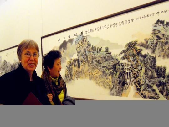 123幅中国知名画家画作京城展现临汾新貌(图)