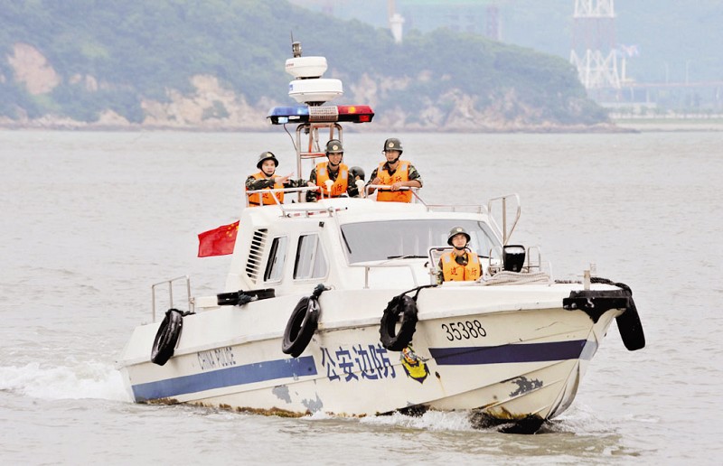 高速快艇入编厦门边防