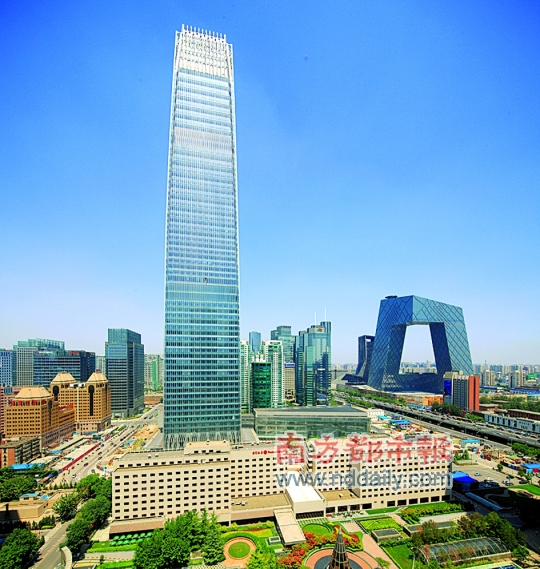 京城第一高楼全面开业