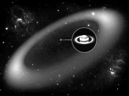 巨型土星环可容纳10亿颗地球