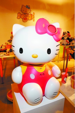 35岁凯蒂猫的风采