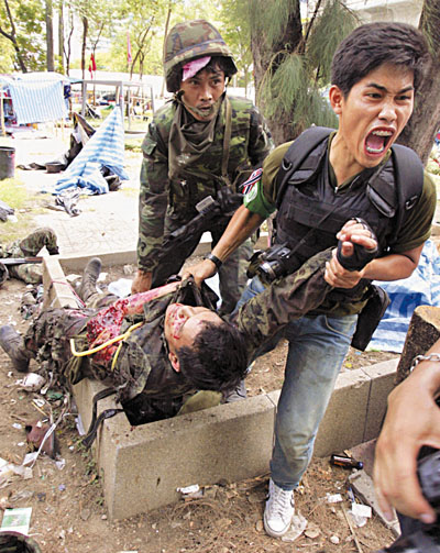 人权组织指责泰国政府军与红衫军严重侵犯人权