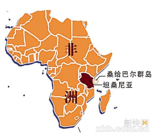 坦桑尼亚位置世界地图图片