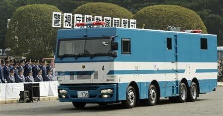 日本警视厅机动队放射线防护车
