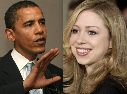 双语:希拉里之女临产用奥巴马总统车队开路