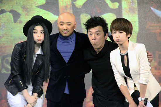 谢楠加盟泰囧庆功黄渤赞职场囧秘