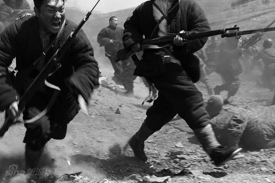 资料图片电视剧南下黑白影像4