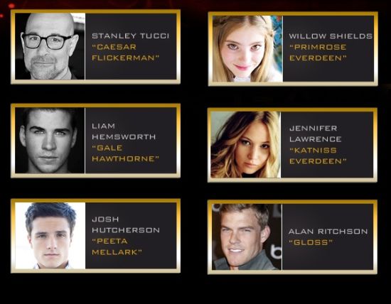 > 正文  国际在线娱乐报道 据国外媒体报道,《饥饿游戏2》演员阵容