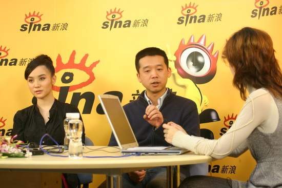 图文:张琦小宋佳聊《救我》--全能导演打造影片