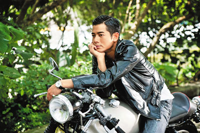 郭富城摩托车广告图片图片