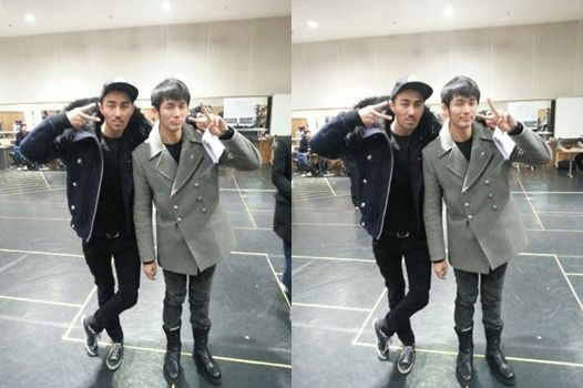 车胜元2am瑟雍合影网民大呼难信相差17岁