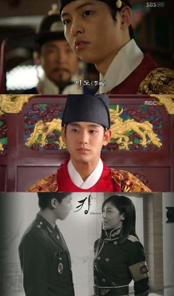 金秀炫,李胜基的皇帝造型新浪娱乐讯 最近韩国历史剧中严谨,古板,千篇