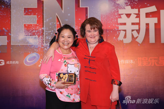 苏珊·波伊尔(susan boyle)与"菜花甜妈"