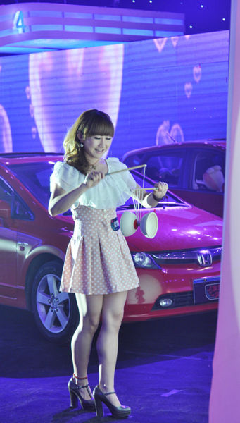 《浪漫满车》节目现场