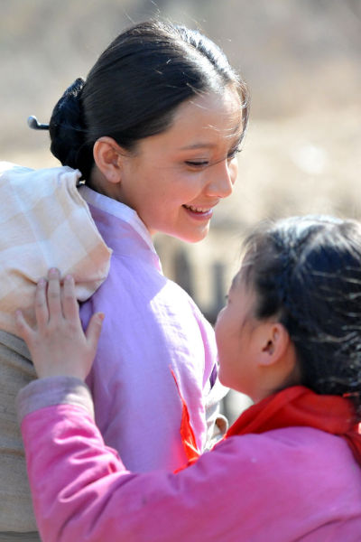 孙茜《长白山下我的家》剧照新浪娱乐讯 正在热播的首部反映朝鲜族