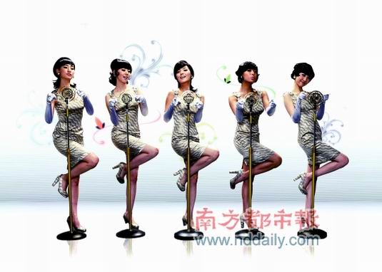 时尚,气场很大,wonder girls的《nobody》因此俘虏全球歌迷(图为舞蹈