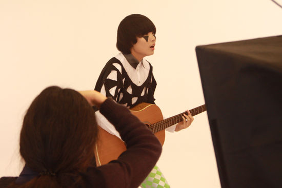 90后女声王胜男新专辑宣传照花絮曝光