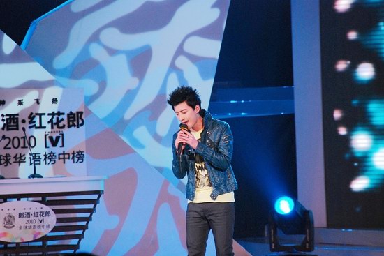 2012全球华语榜中榜上海发布会张靓颖张杰胡