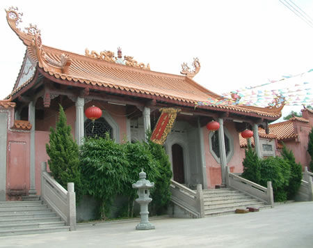 潮陽蓮峰古寺圖