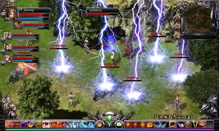 目前还处于开发中的《契约ol》web版画面