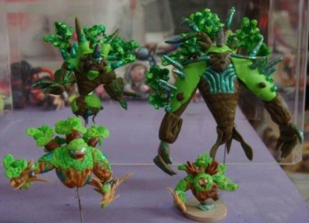 强赞aion火精灵地精灵玩家原创手捏公仔