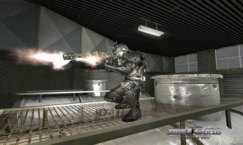 《绝地反击》中的狙击兵开火特写狙击新兵的试手武器arr4狙击步枪对于