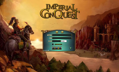 罗马风格的登陆界面古朴风格的城内建筑,城外资源田功能强大的英雄