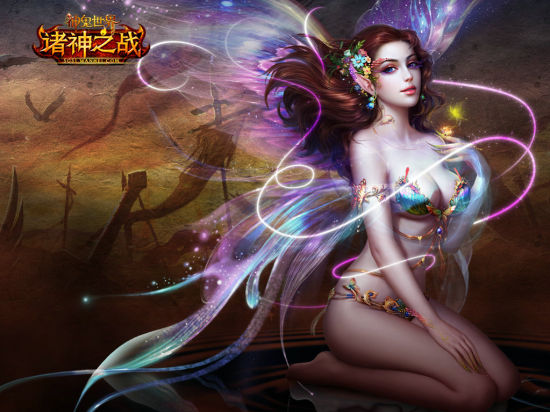 神界精灵曼妙燕尾蝶