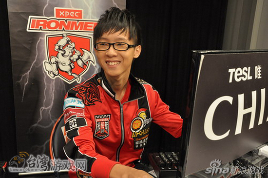 比赛前jason看不出有任何紧张的迹象,显现出势在必得的自信_台湾游戏