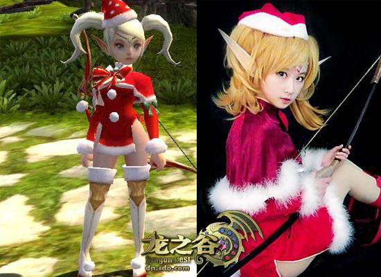 惊艳尤物貌美COSPLAY 相似度大PK_网络游戏_新浪游戏_新浪网