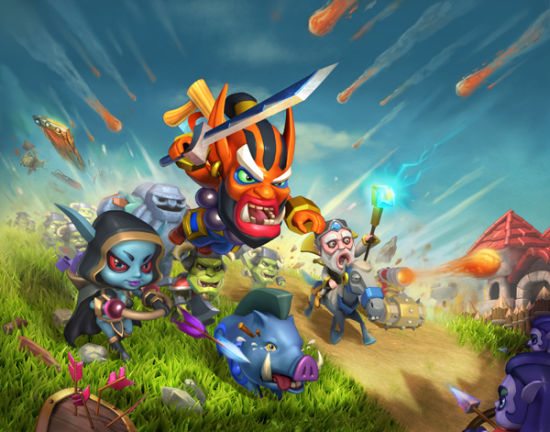 q版英雄人设十分可爱