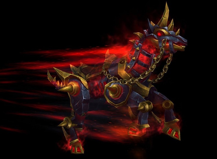 魔兽新坐骑炽热机械战马高清大图预览