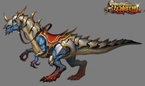 女神联盟神权战争奖励坐骑原画曝光