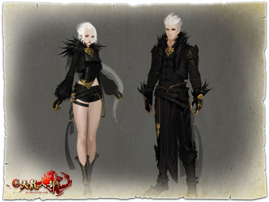 图4:"墨羽潜幽"设计原画