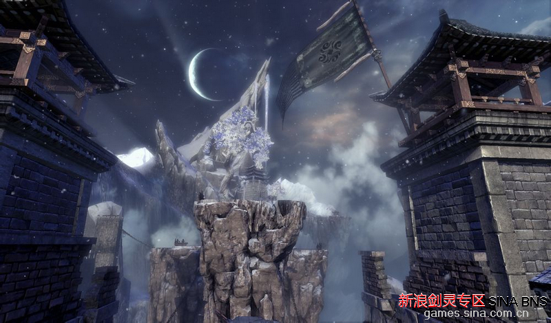 教你卡进剑灵白青山脉未开放地图飞月峰2