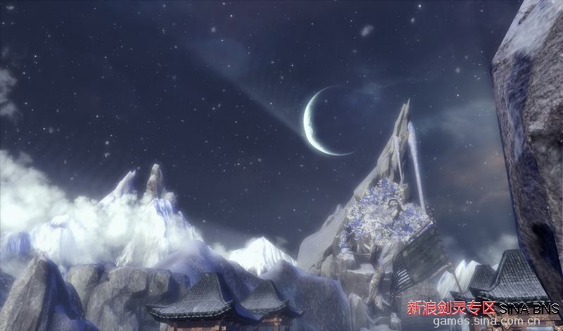 教你卡进剑灵白青山脉未开放地图飞月峰2