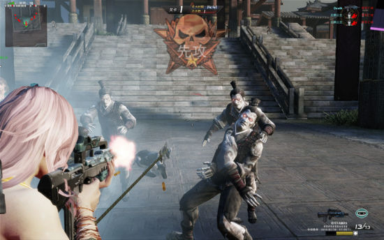 这款以美国萨姆公司设计的srm m1216为原型的霰弹枪m1216,可拆卸的