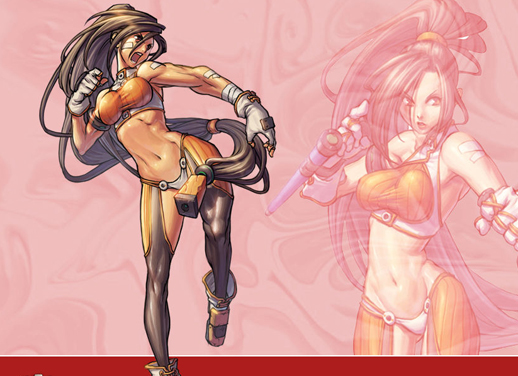 小家碧玉女格斗家