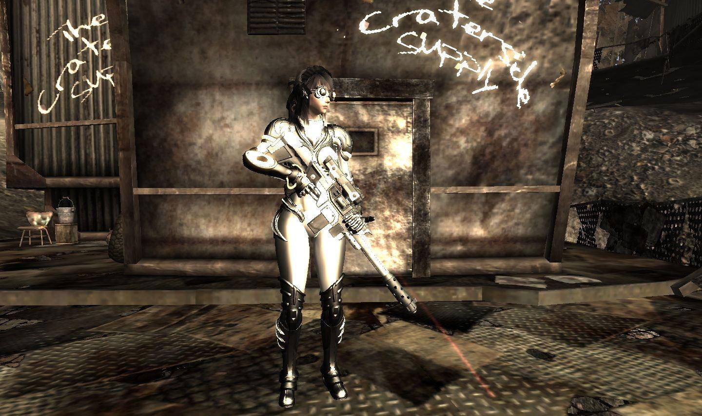 辐射3废土最强潜行装备幽灵服mod