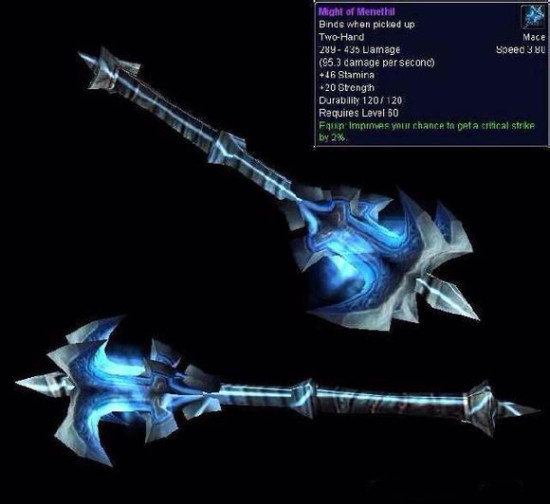 盘点魔兽双手武器top9谁是你心里的王者2