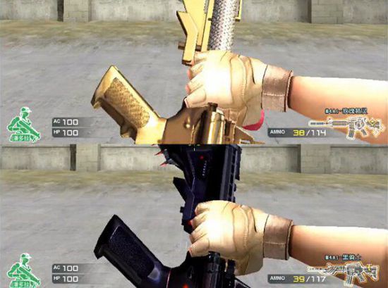 萌妹子最爱 梦幻般的m4a1玫瑰精灵评测数据