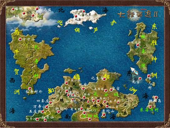 游戏地图_网络游戏大话西游ii_新浪游戏_新浪网