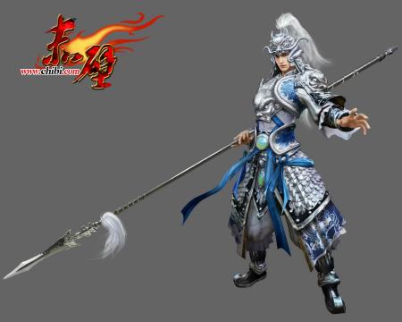 新浪游戏_《赤壁》首发五虎上将赵云超精壁纸