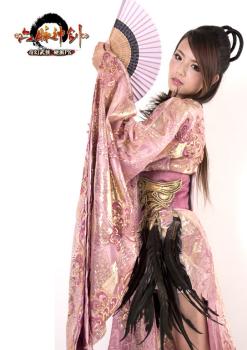 cj女秘书《六脉神剑》古装代言照发布