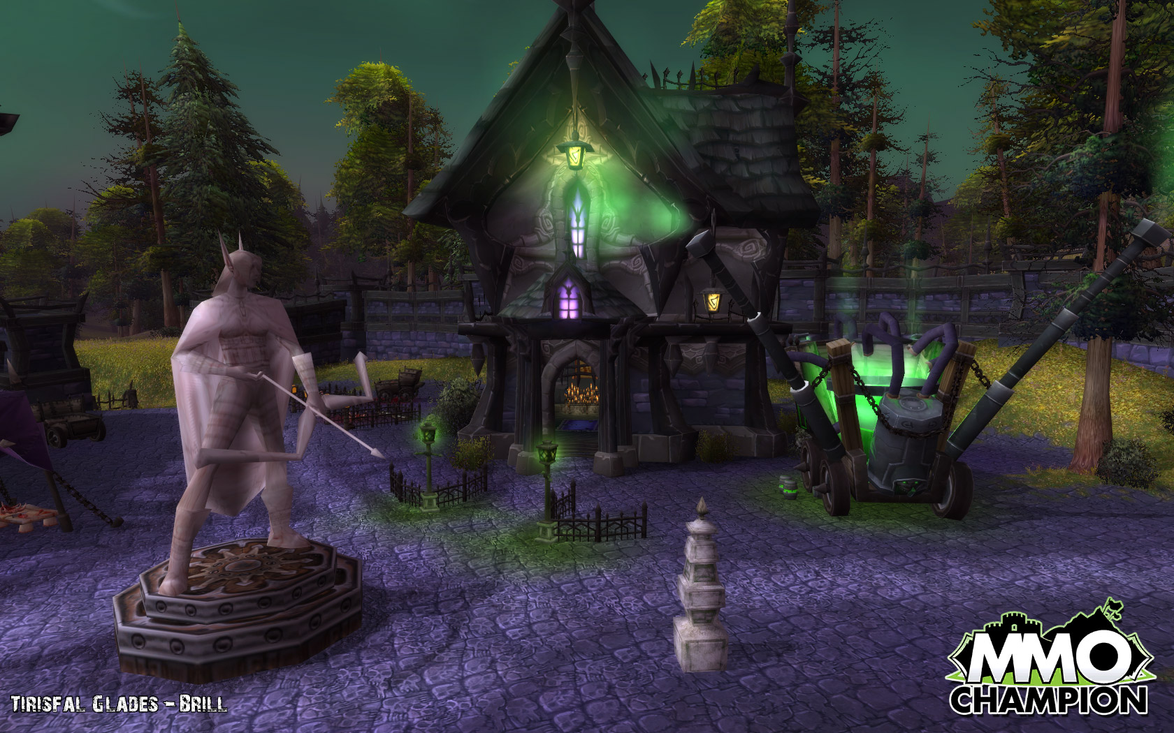 魔兽世界大灾变地图变更东部王国-提瑞斯法林地