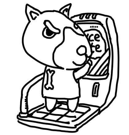 法拉猪作品二就让我们来看看这些小小明星的粉丝为它们画的速写吧!