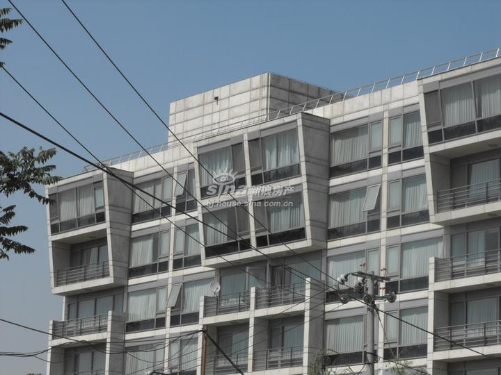 皇石国际公寓 实景图 楼盘外观